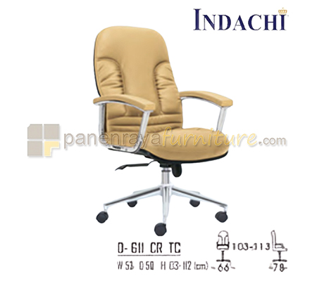 Panen Raya Kursi Kantor Indachi D 611 CR TC