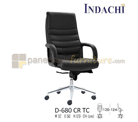 Panen Raya Furniture Kursi Kantor Indachi D 680 CR TC