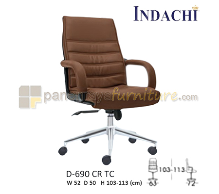 Panen Raya Furniture Kursi Kantor Indachi D 690 CR TC