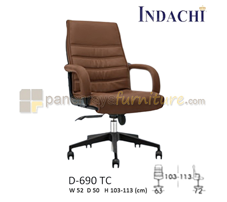 Panen Raya Furniture Kursi Kantor Indachi D 690 TC