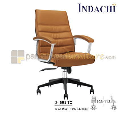 Panen Raya Furniture Kursi Kantor Indachi D 691 TC