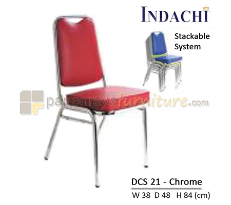Panen Raya Furniture Kursi Susun Indachi DCS 21 Chrome