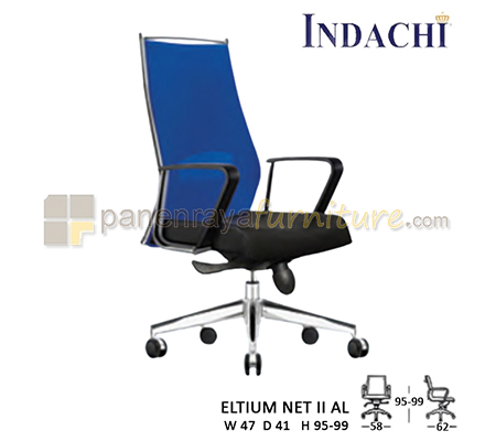 Panen Raya Furniture Kursi Kantor Indachi ELTIUM NET II AL TC
