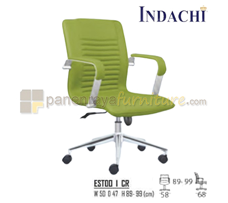 Panen Raya Furniture Kursi Kantor Indachi Estoo I CR TC