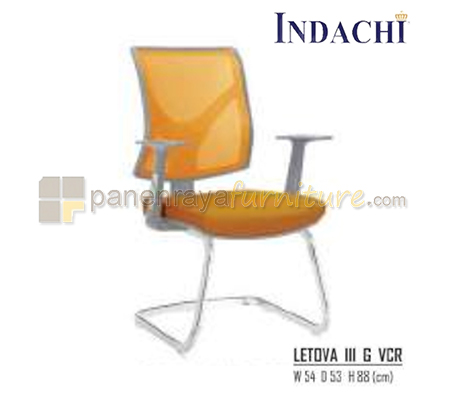 Panen Raya Furniture Kursi Kantor Indachi Letova III G VCR
