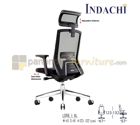 Panen Raya Furniture Kursi Kantor Indachi Lore I AL