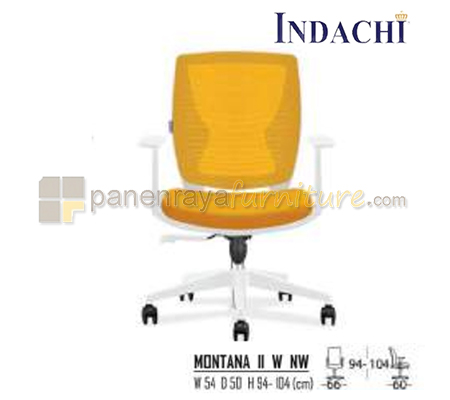 Panen Raya Furniture Kursi Kantor Indachi Montana II W NW