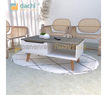Panen Raya Coffee Table Dachi Emiko Grey 95x48x42