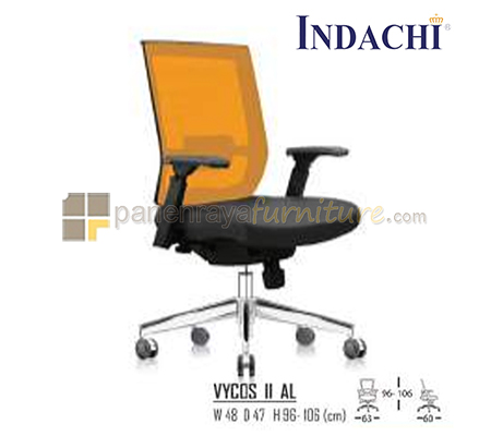 Panen Raya Furniture Kursi Kantor Indachi Vycos II AL