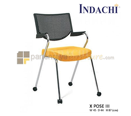 Panen Raya Furniture Kursi Kantor Indachi X Pose III