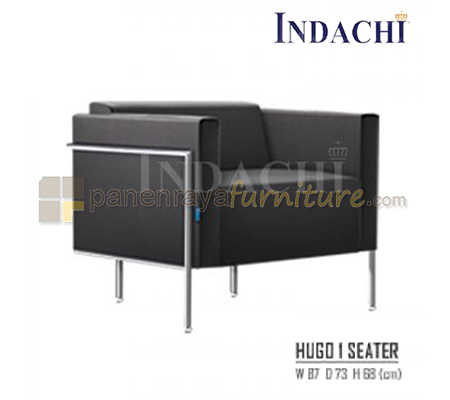 Panen Raya Furniture SOFA KANTOR INDACHI HUGO 1 SEATER