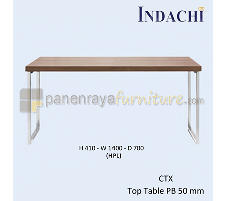 Panen Raya Furniture COFFEE TABLE INDACHI CTX 140 (HPL)