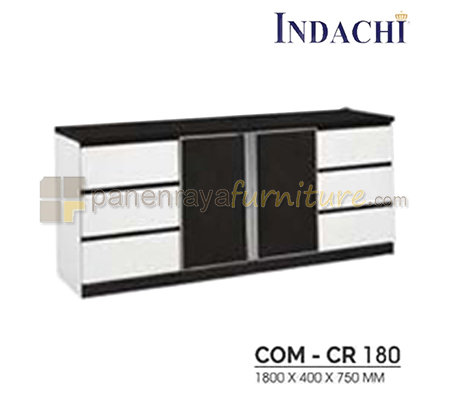 Panen Raya Furniture Credenza Indachi Combat COM CR 180 180x40x75