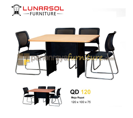 Panen Raya Furniture Meja Meeting Persegi Lunar QD 120 120x100x75