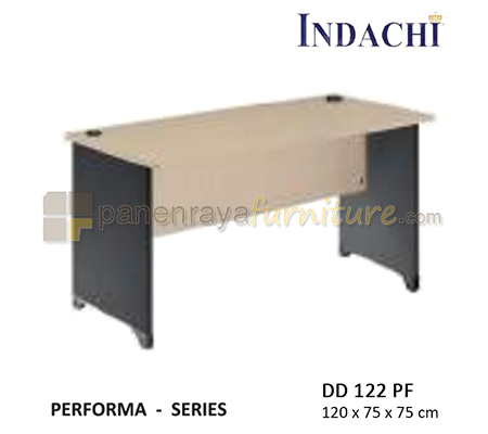 Panen Raya MEJA KANTOR INDACHI PERFORMA DD 122 PF MAPLE 120x75x75