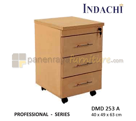 Panen Raya Furniture Laci Dorong 3 Laci Indachi Professional DMD 253 A Beech 40x49x63 Melamine