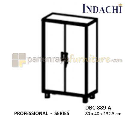 Panen Raya Furniture Lemari Arsip Sedang Pintu Panel Indachi Professional DBC 889 A Beech 80x40x133 Melamine