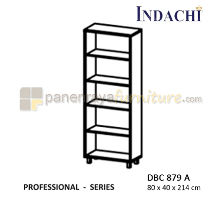 Panen Raya Lemari Arsip Tinggi Tanpa Pintu Indachi Professional DBC 879 A Beech 80x40x214 Melamine