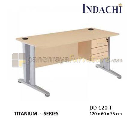 Panen Raya Meja Kantor Indachi Titanium DD 120 T 120x60x75