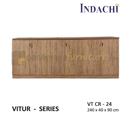 Panen Raya Furniture Credenza Indachi Vitur VT CR 24 240x40x90 HPL