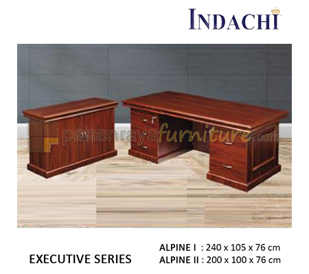 Panen Raya Meja Kantor Indachi Executive ALPINE II 200x100x76