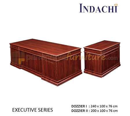 Panen Raya Furniture Meja Kantor Indachi Executive DOZZIER II 200x100x76