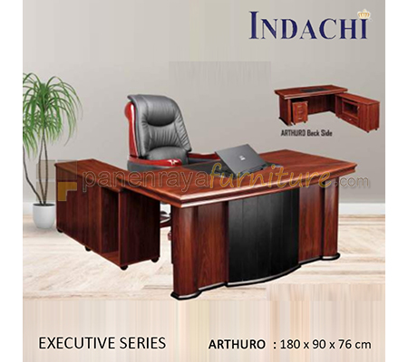Panen Raya Furniture Meja Kantor Indachi Executive ARTHURO 180x90x76