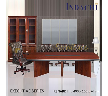 Panen Raya Meja Meeting Persegi Indachi Executive RENARD III 400x160x76