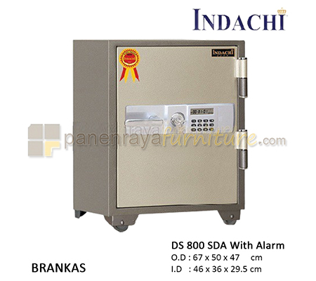 Panen Raya Furniture BRANKAS INDACHI DS 800 SDA With Alarm