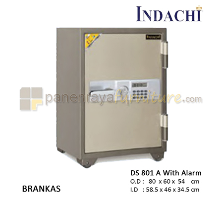 Panen Raya Furniture BRANKAS INDACHI DS 801 A WITH ALARM