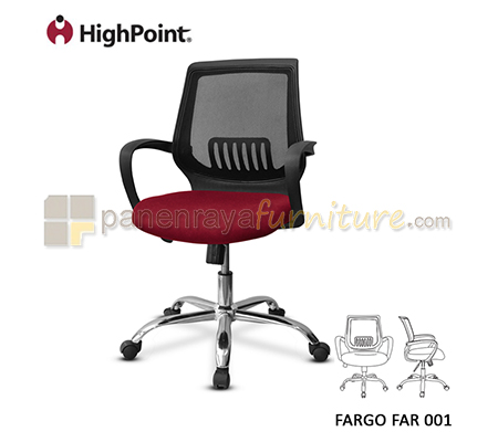 Panen Raya Furniture Kursi Kantor HighPoint Fargo Far 001