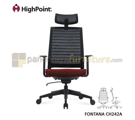 Panen Raya Furniture Kursi Kantor HighPoint Fontana CH242A