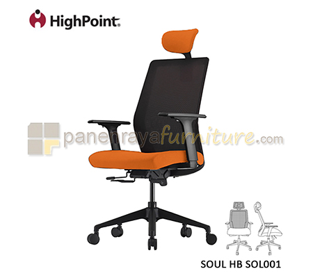 Panen Raya Kursi Kantor HighPoint Soul HB SOL001