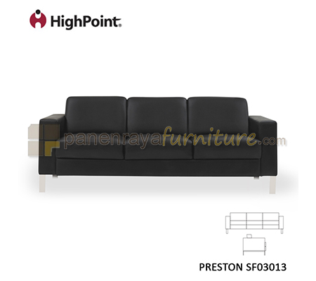 Panen Raya Furniture Sofa 3 Seater HighPoint Preston SF03013