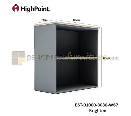 Panen Raya Rak Arsip Rendah Tanpa Pintu HighPoint Storio BST 01000 8080 W67 Brighton