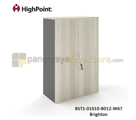 Panen Raya Furniture Lemari Arsip Tinggi 2 Pintu Panel HighPoint Storio BSTS 01010 8012 W67 Brighton
