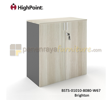 Panen Raya Lemari Arsip Rendah 2 Pintu Panel HighPoint Storio BSTS 01010 8080 W67 Brighton