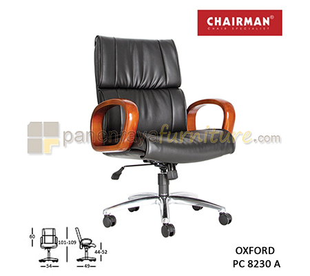 Panen Raya Furniture Kursi Kantor Chairman Oxford PC 8230 A