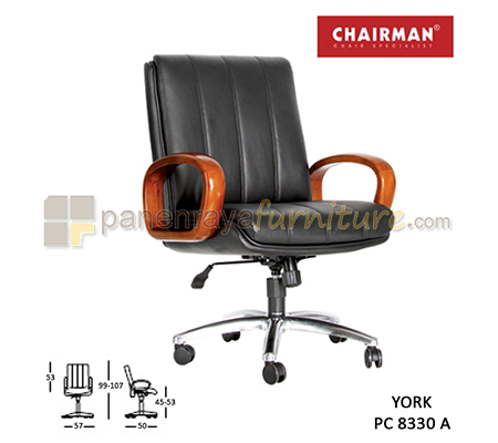 Panen Raya Furniture Kursi Kantor Chairman York PC 8330 A