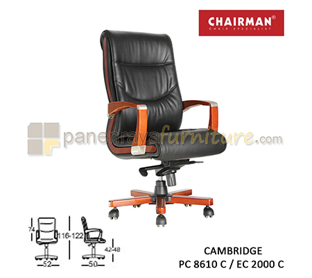 Panen Raya Furniture Kursi Kantor Chairman Cambridge PC 8610 C / EC 2000 C