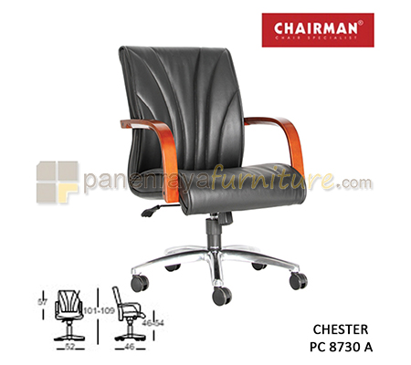Panen Raya Furniture Kursi Kantor Chairman Chester PC 8730 A