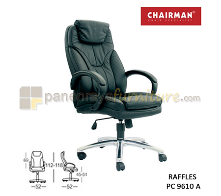 Panen Raya Furniture Kursi Kantor Chairman Raffles PC 9610