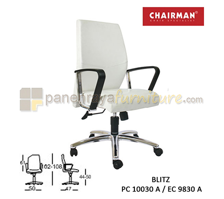 Panen Raya Furniture Kursi Kantor Chairman Blitz PC 10030 A