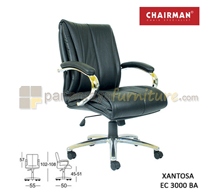 Panen Raya Furniture Kursi Kantor Chairman Xantosa EC 3000 BA