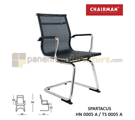 Panen Raya Furniture Kursi Kantor Chairman Spartacus HN 0005 A / TS 0005 A