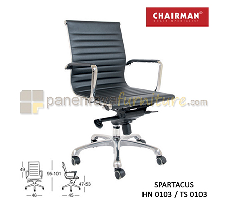 Panen Raya Furniture Kursi Kantor Chairman Spartacus HN 0103 / TS 0103