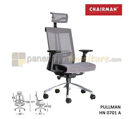 Panen Raya Furniture Kursi Kantor Chairman Pullman HN 0701 A