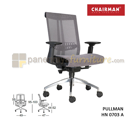 Panen Raya Furniture Kursi Kantor Chairman Pullman HN 0703 A