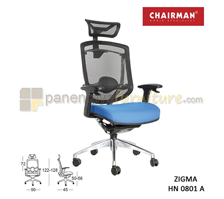 Panen Raya Furniture Kursi Kantor Chairman Zigma HN 0801 A