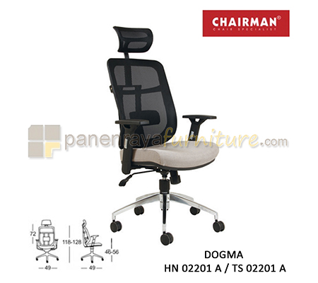 Panen Raya Furniture Kursi Kantor Chairman Dogma HN 02201 A / TS 02201 A